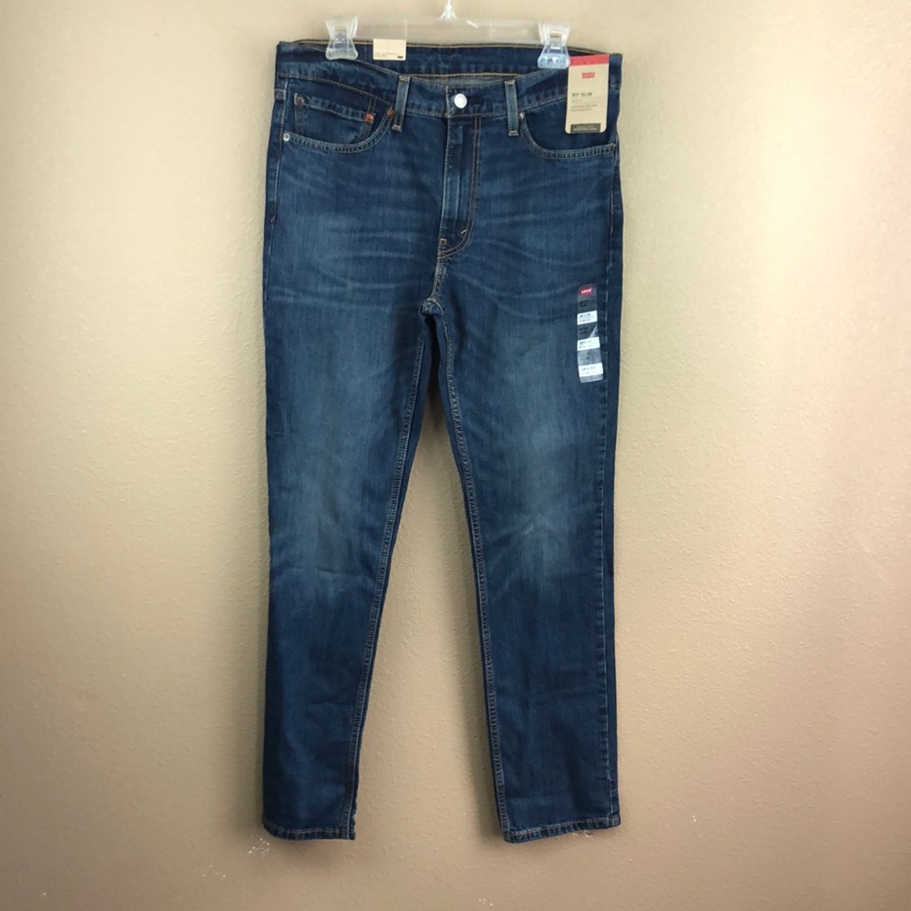 LEVI’S 511 Slim Blue Jeans 34 x 32 NWT